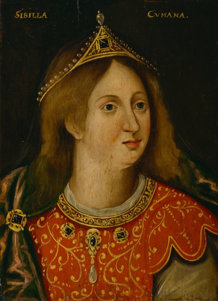 British School - Cumanan Sibyl av Unbekannt Unbekannt