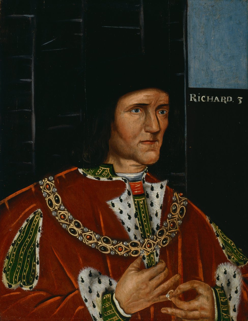 British School - Richard III av Unbekannt Unbekannt