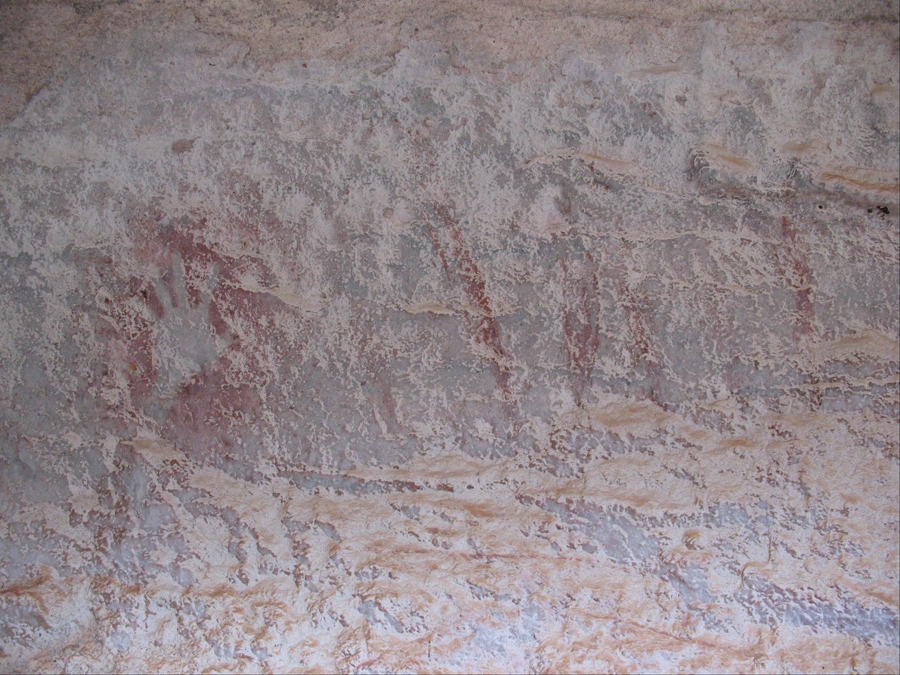 Håndstencil og gressutskrifter av Unbekannt Unbekannt