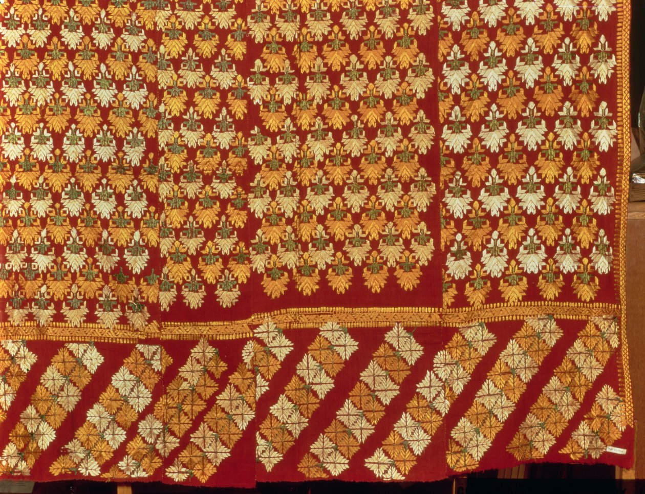 Indisk Phulkari-broderi av Unbekannt Unbekannt
