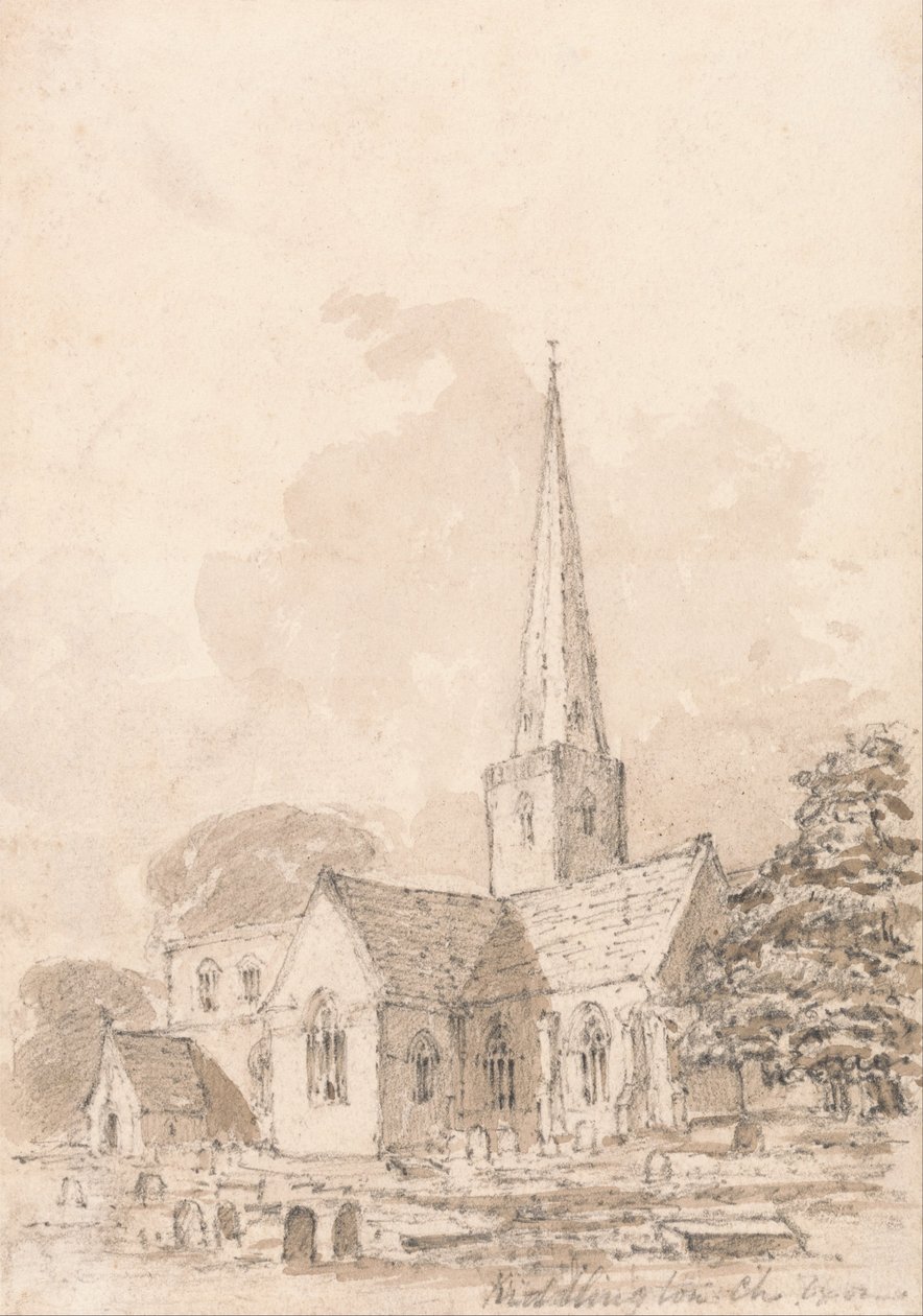 Kidlington Church, Oxfordshire av Unbekannt Unbekannt