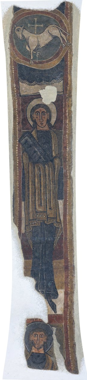 Guds lam og helgener fra Santa Maria de Taüll av Unbekannt Unbekannt