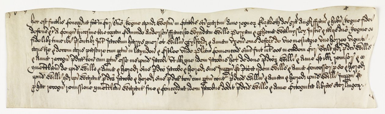 Land, Layndon, 20 dekar og 1 melding kalt, Date Octo. 1585 av Unbekannt Unbekannt