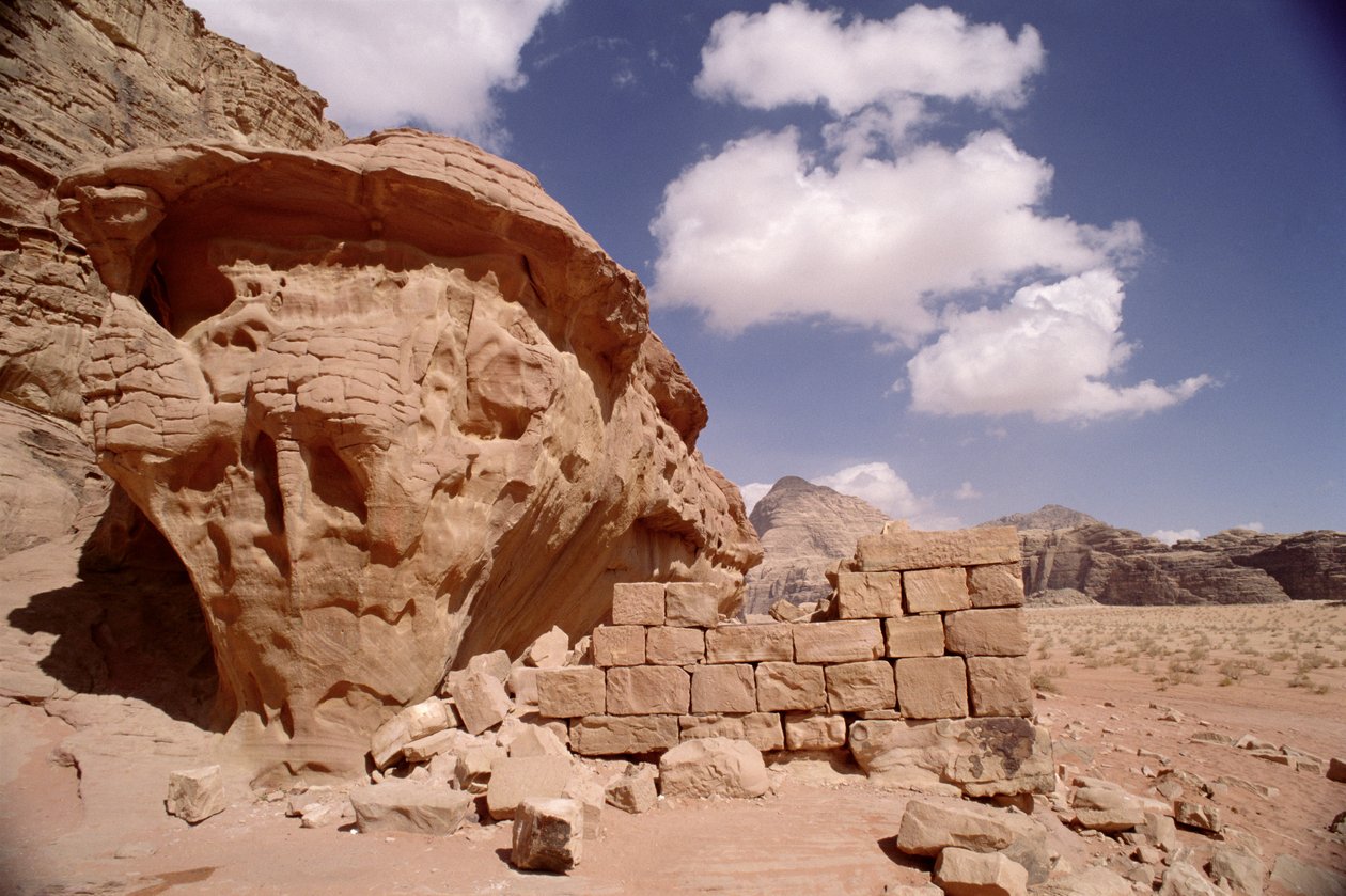 Lawrence of Arabias hus under hans okkupasjon av Wadi Rum i 1917 av Unbekannt Unbekannt
