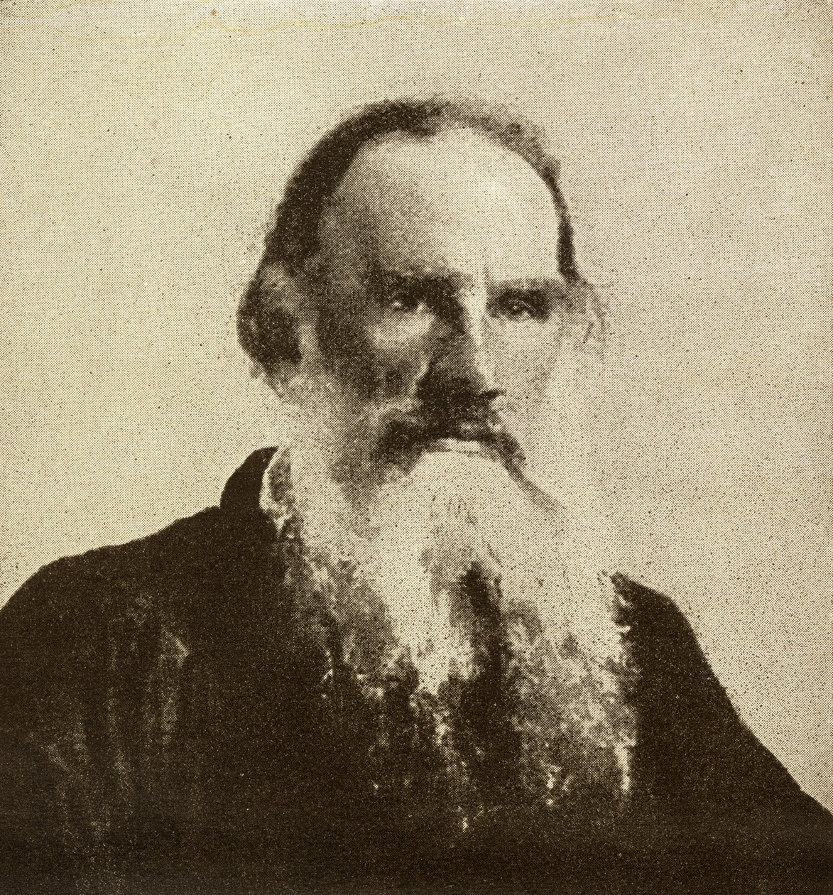 Leo Tolstoj (1828-1910) av Unbekannt Unbekannt