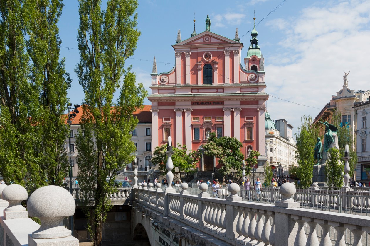 Ljubljana, Slovenia. av Unbekannt Unbekannt