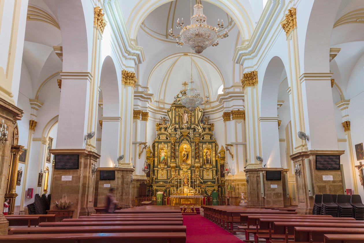 Marbella, Costa del Sol, Spania. Kirke. av Unbekannt Unbekannt