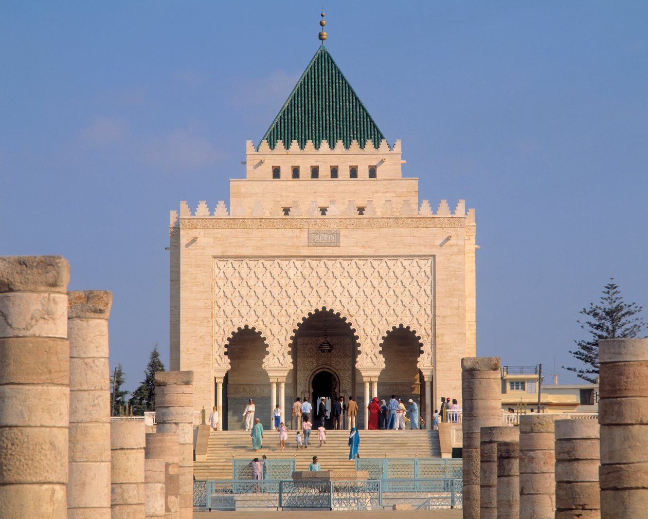 Mausoleet til kong Mohammed V av Unbekannt Unbekannt