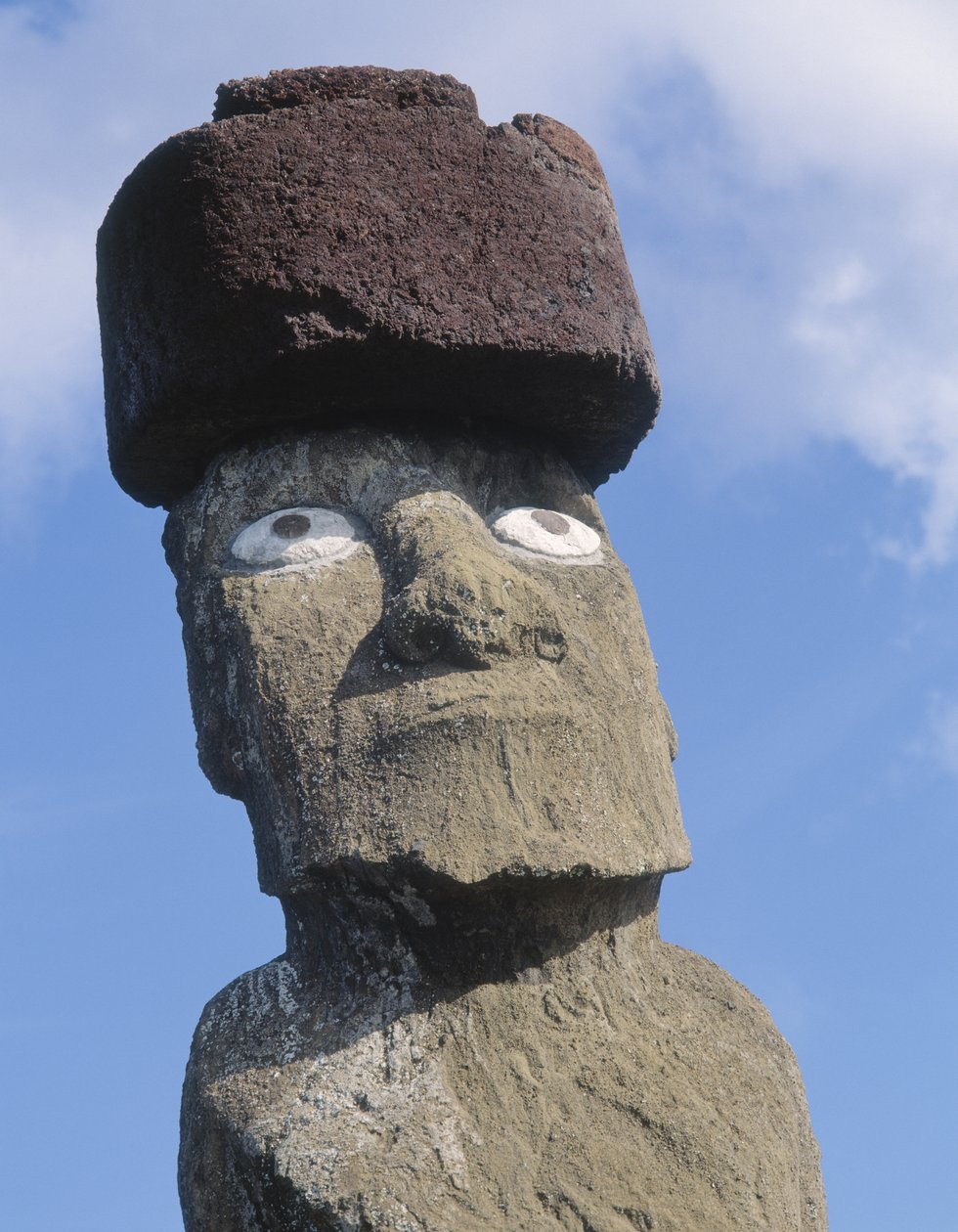 Monolittisk statue på Ahu Ko Te Riku, ca. 1000-1600 av Unbekannt Unbekannt