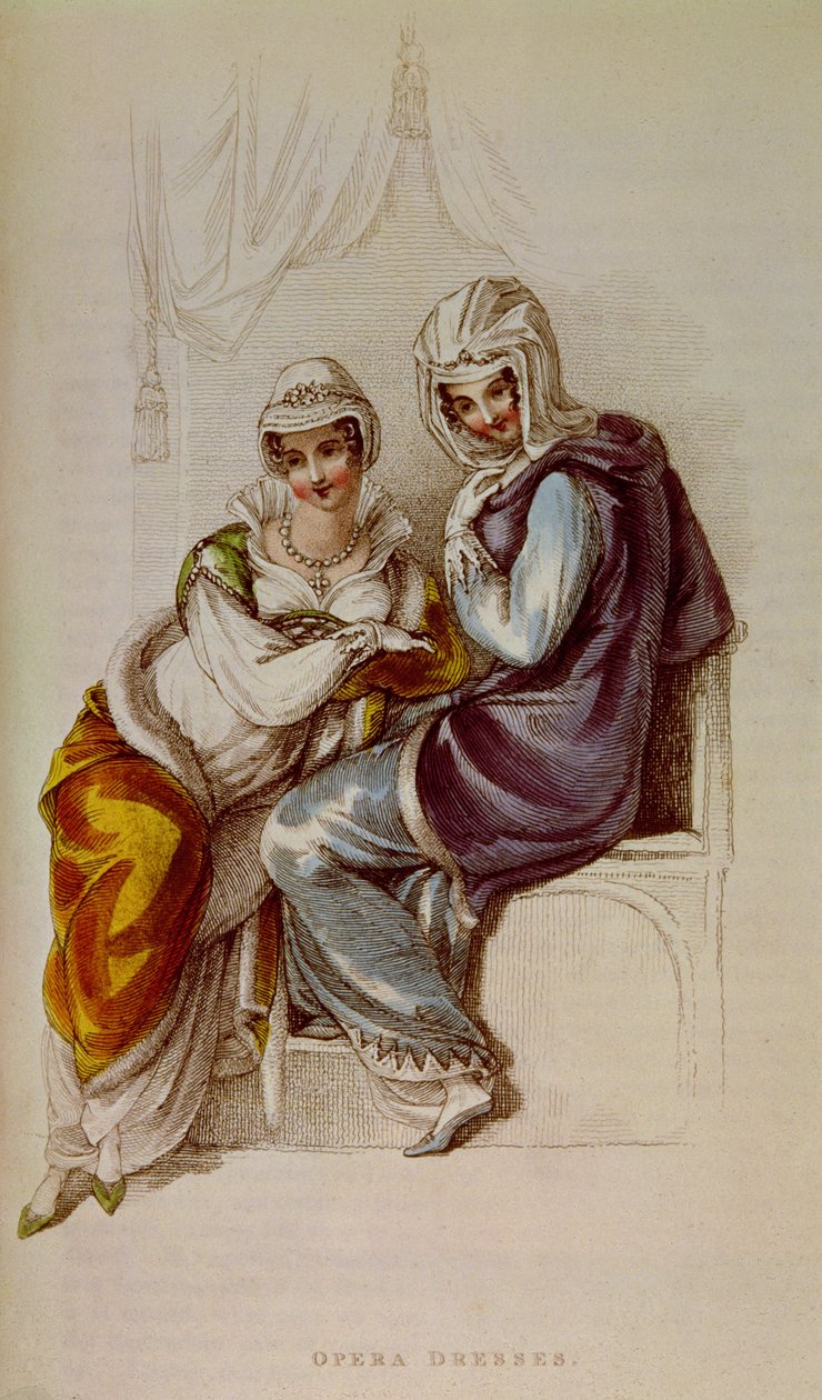 Operakjoler, Ackermann-trykk, 1811 av Unbekannt Unbekannt