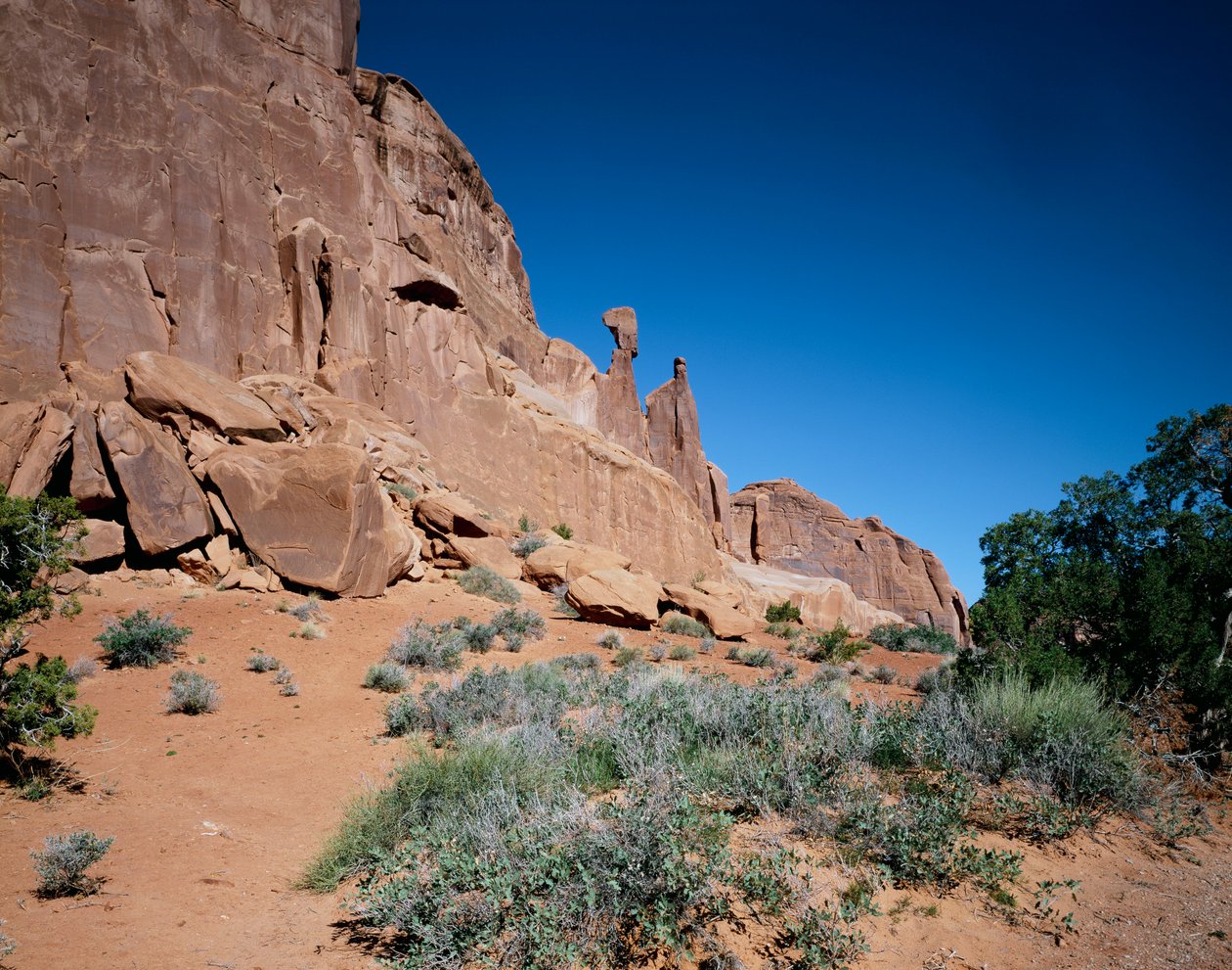 Park Avenue, Arches nasjonalpark, Utah av Unbekannt Unbekannt