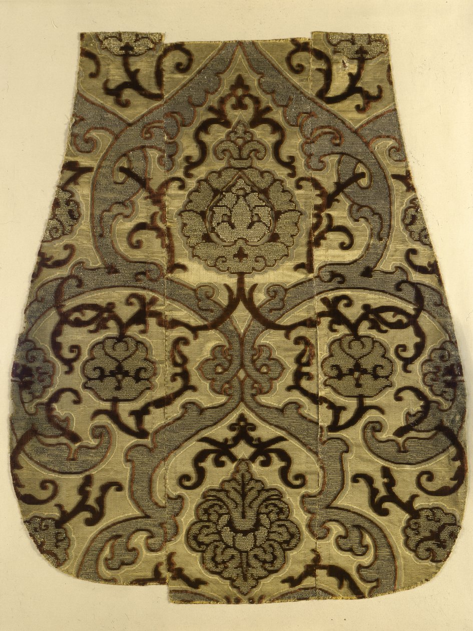 En del av Chasuble av Unbekannt Unbekannt