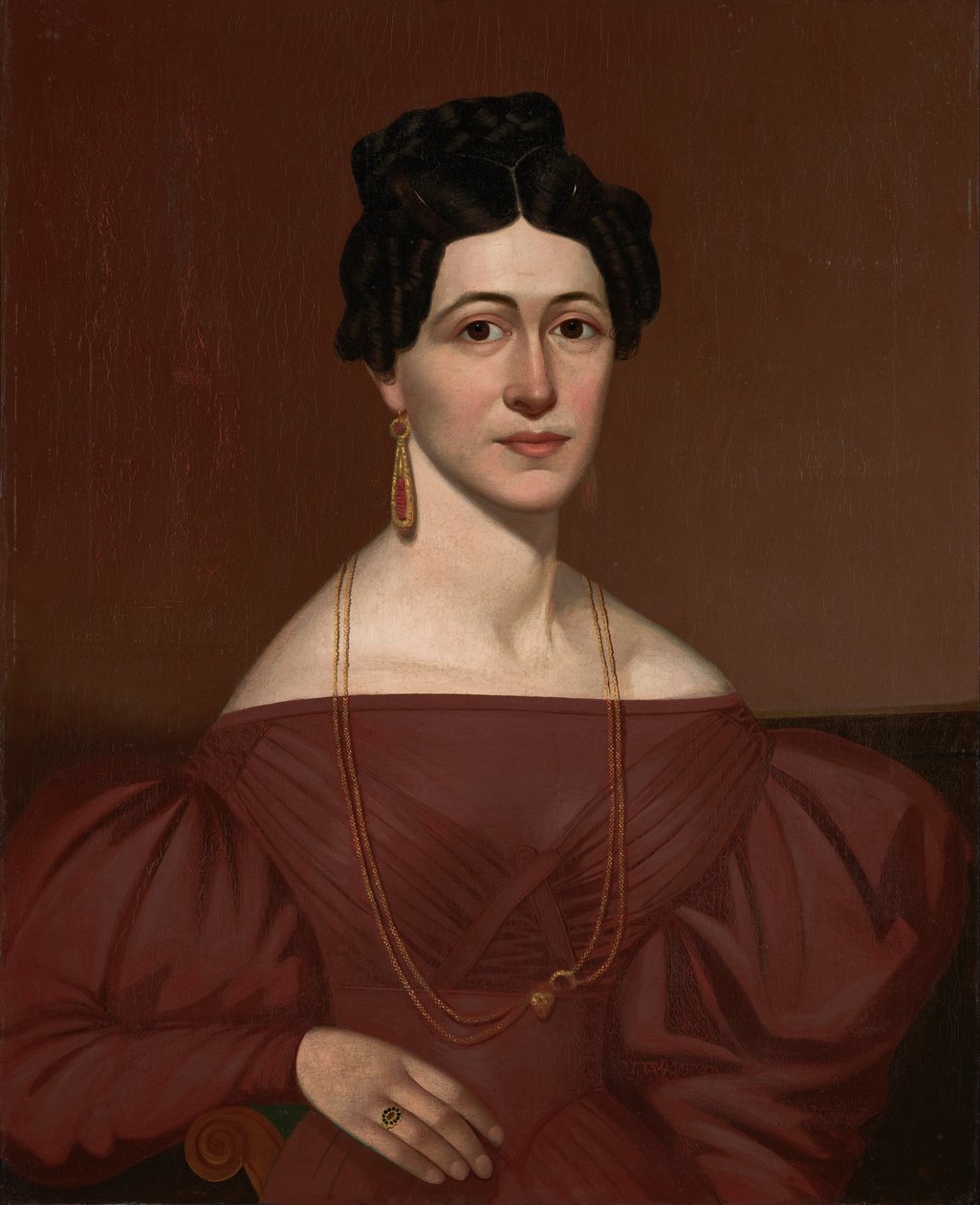 Portrett av Eliza C. Ayres av Unbekannt Unbekannt