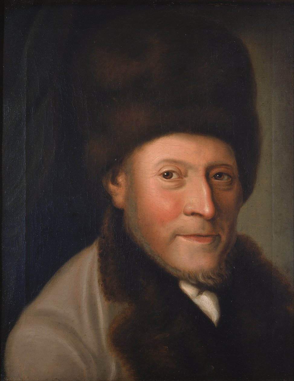 Portrett av Isaac Jacob Gans av Unbekannt Unbekannt