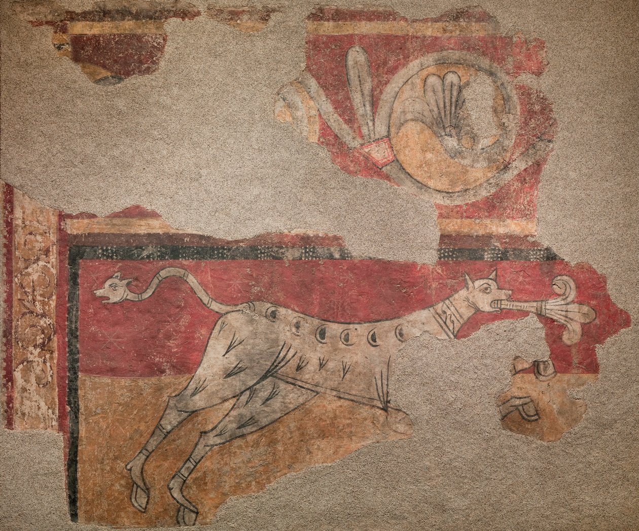 Quadruped med Fleur-de-lis fra Sant Joan de Boí av Unbekannt Unbekannt
