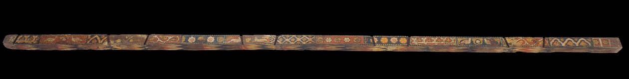 Rafter med geometriske, plante-, dyre- og heraldiske motiver av Unbekannt Unbekannt