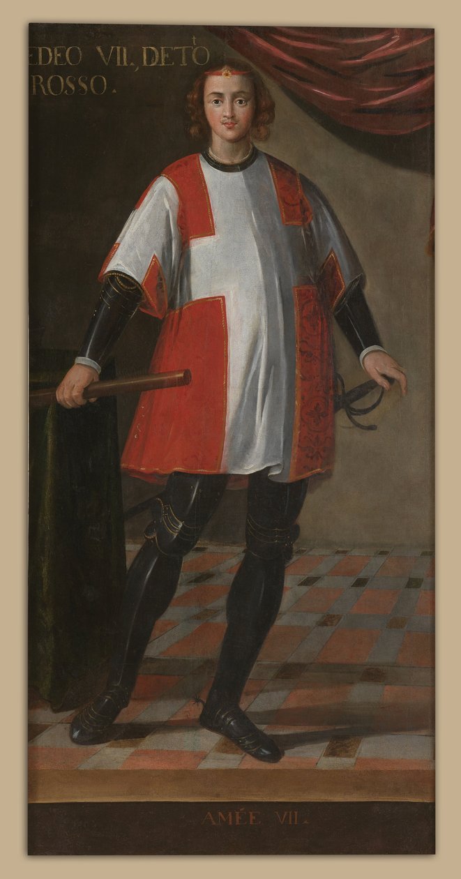 Portrett av Amedeo VII av Unbekannt Unbekannt