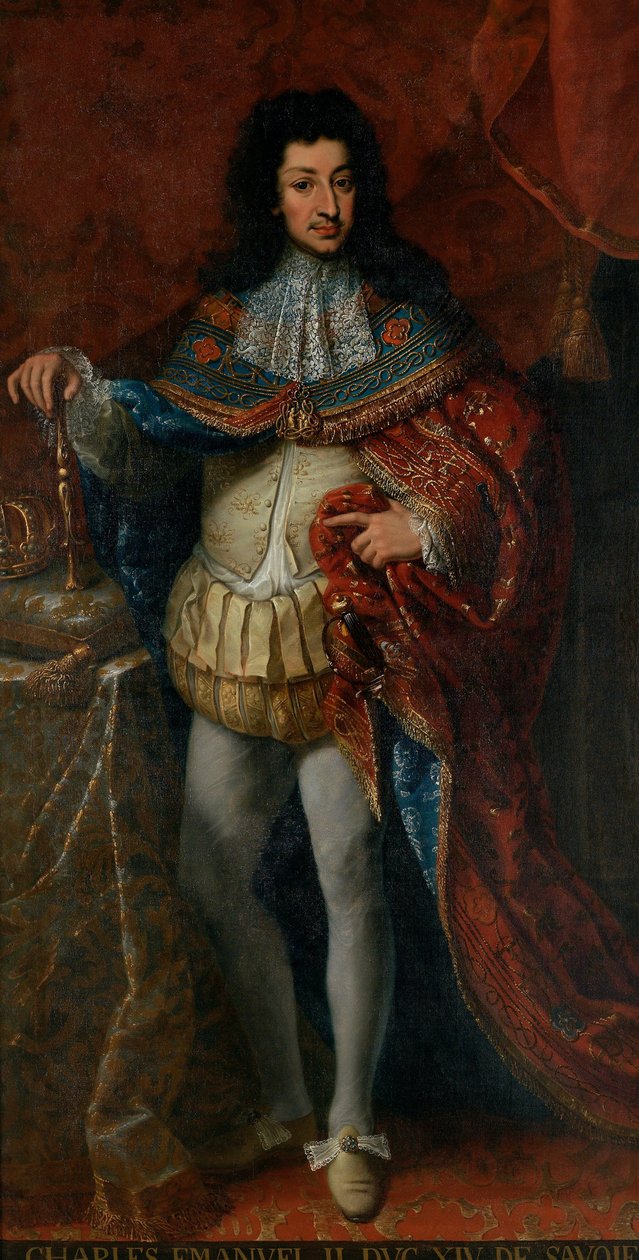 Portrett av Carlo Emanuele II av Unbekannt Unbekannt