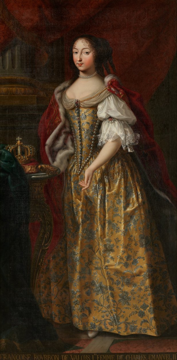 Portrett av Francesca di Valois av Unbekannt Unbekannt