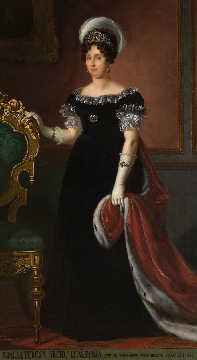 Portrett av Maria Theresa av Unbekannt Unbekannt