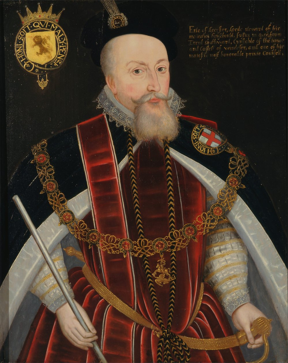 Robert Dudley, jarl av Leicester av Unbekannt Unbekannt