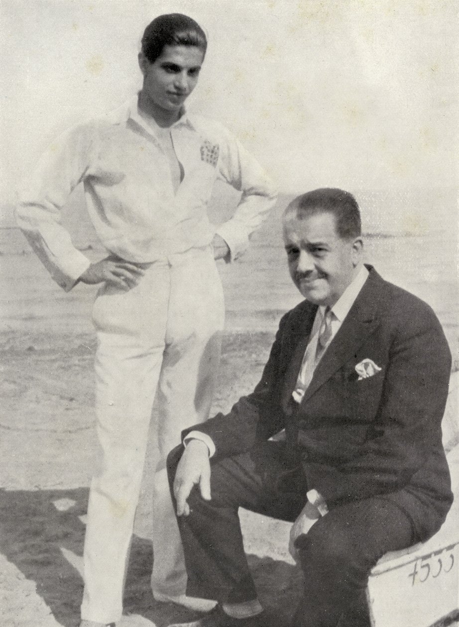 Serge Lifar og Sergei Pavlovich Diaghilev, fra 