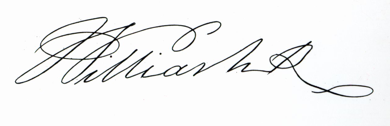 Signatur av William IV, 1831 av Unbekannt Unbekannt