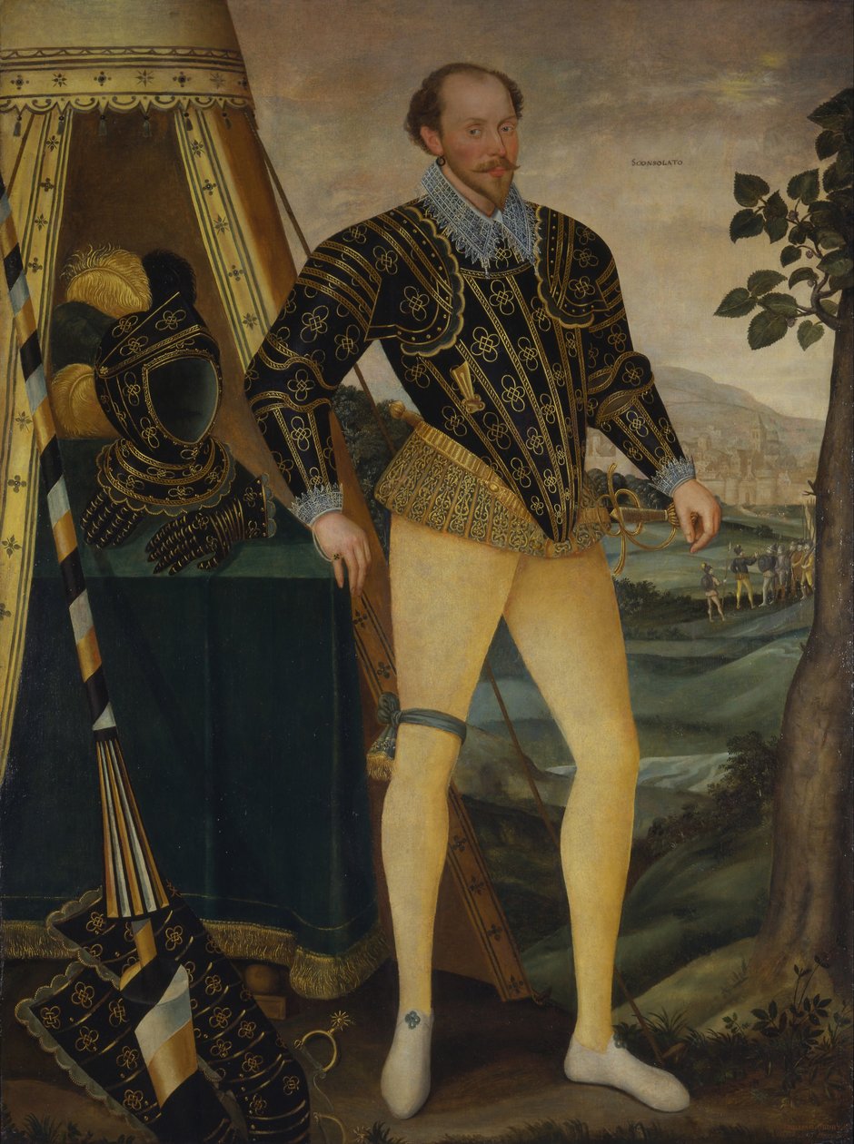 Sir William Drury, fra Hawstead, Suffolk av Unbekannt Unbekannt