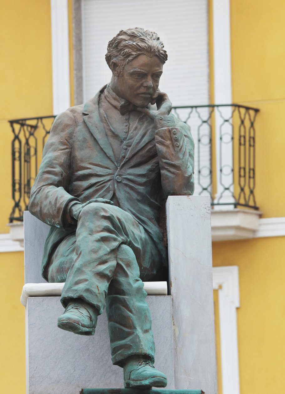 Statue av Federico Garcia Lorca av Unbekannt Unbekannt