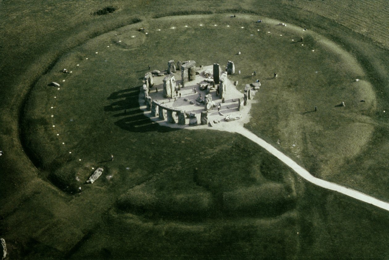 Stonehenge fra luften av Unbekannt Unbekannt