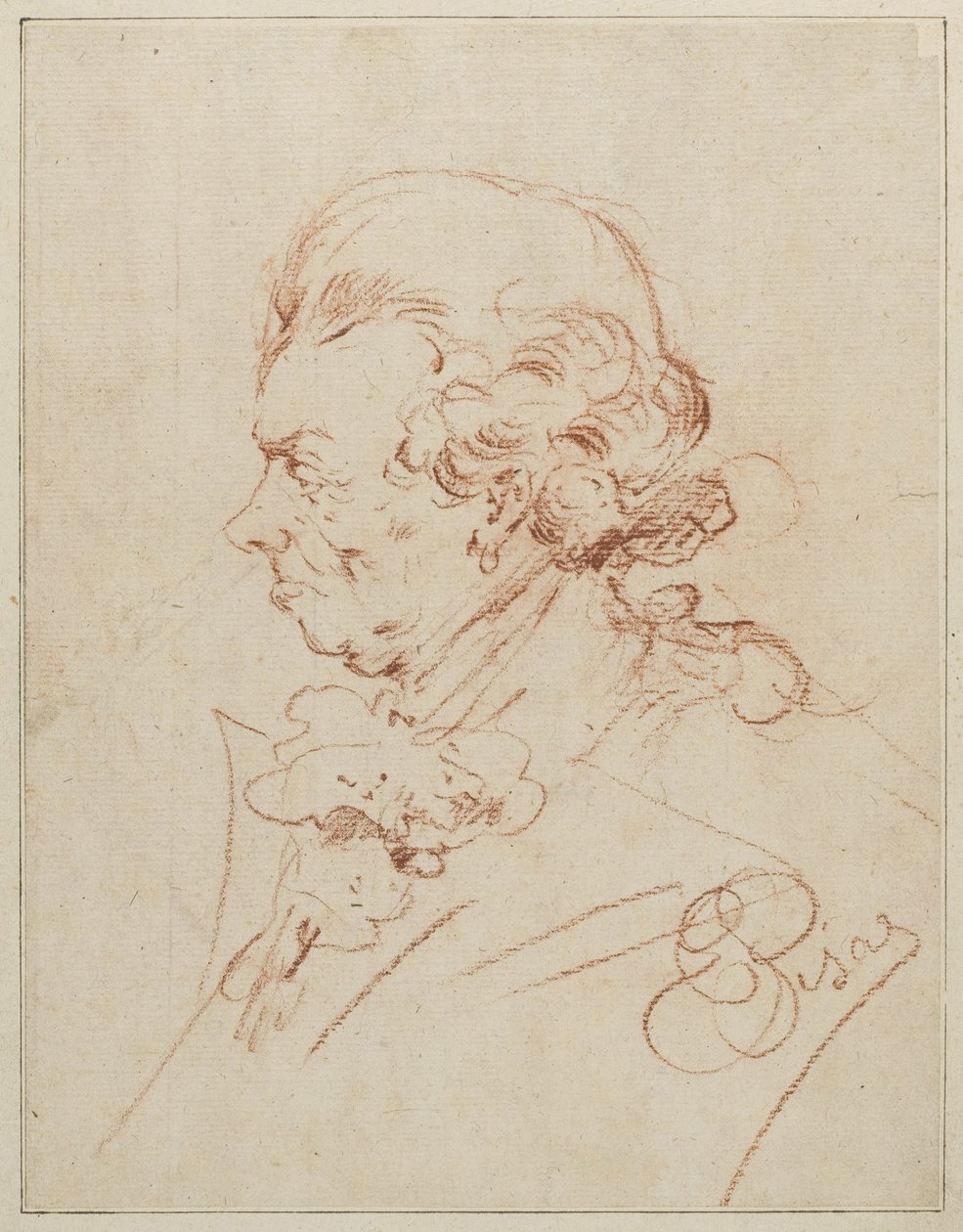 Study for Portrait of a Man av Unbekannt Unbekannt