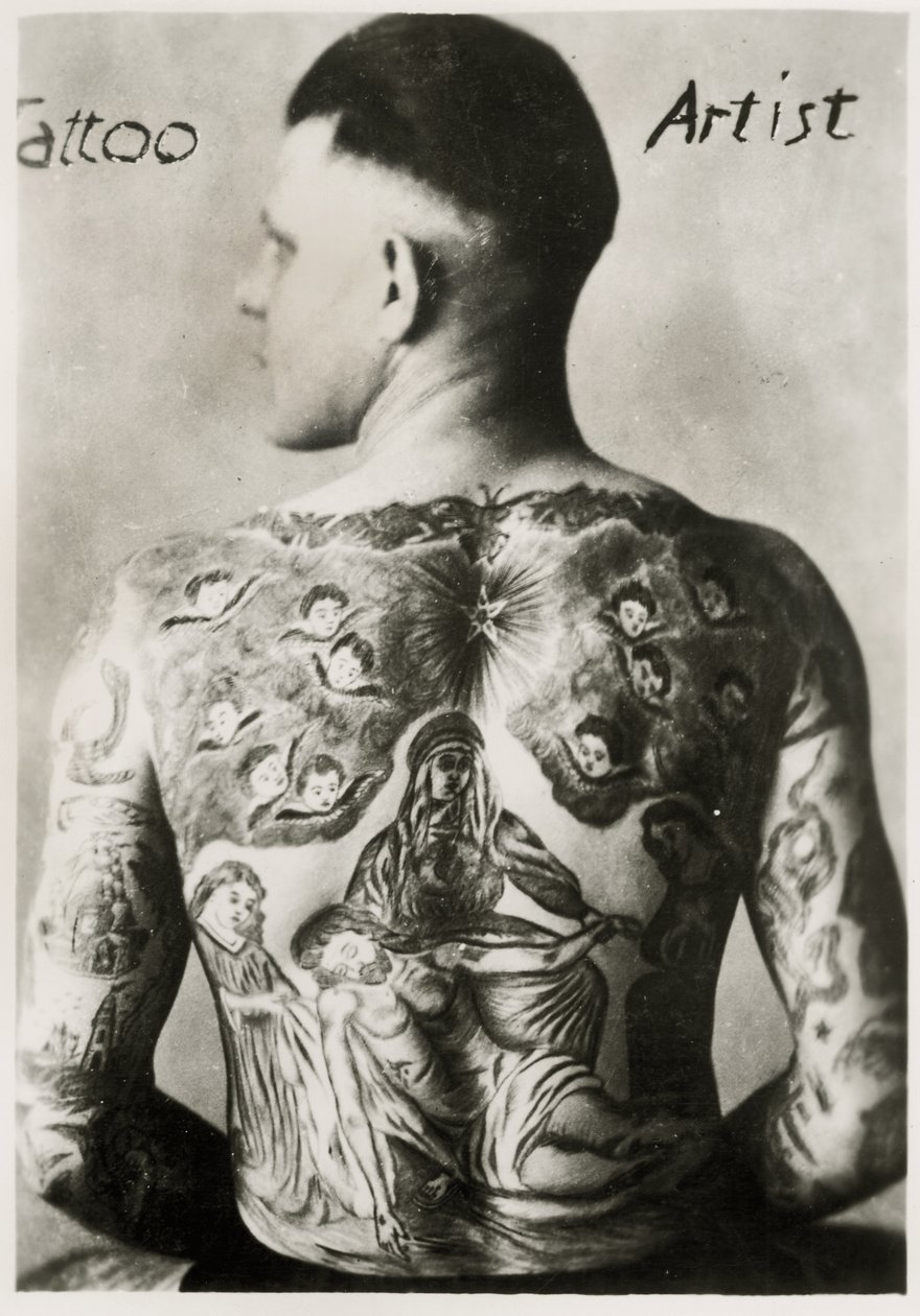 Tatovert mann, New York av Unbekannt Unbekannt