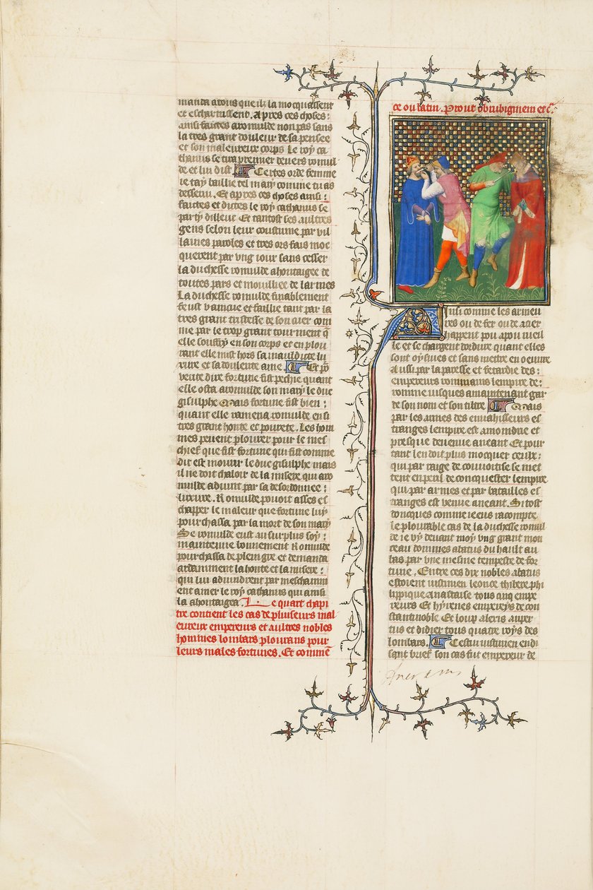 Lemlestelsen av de bysantinske keiserne Justinian II og Phillipicus av Unbekannt Unbekannt