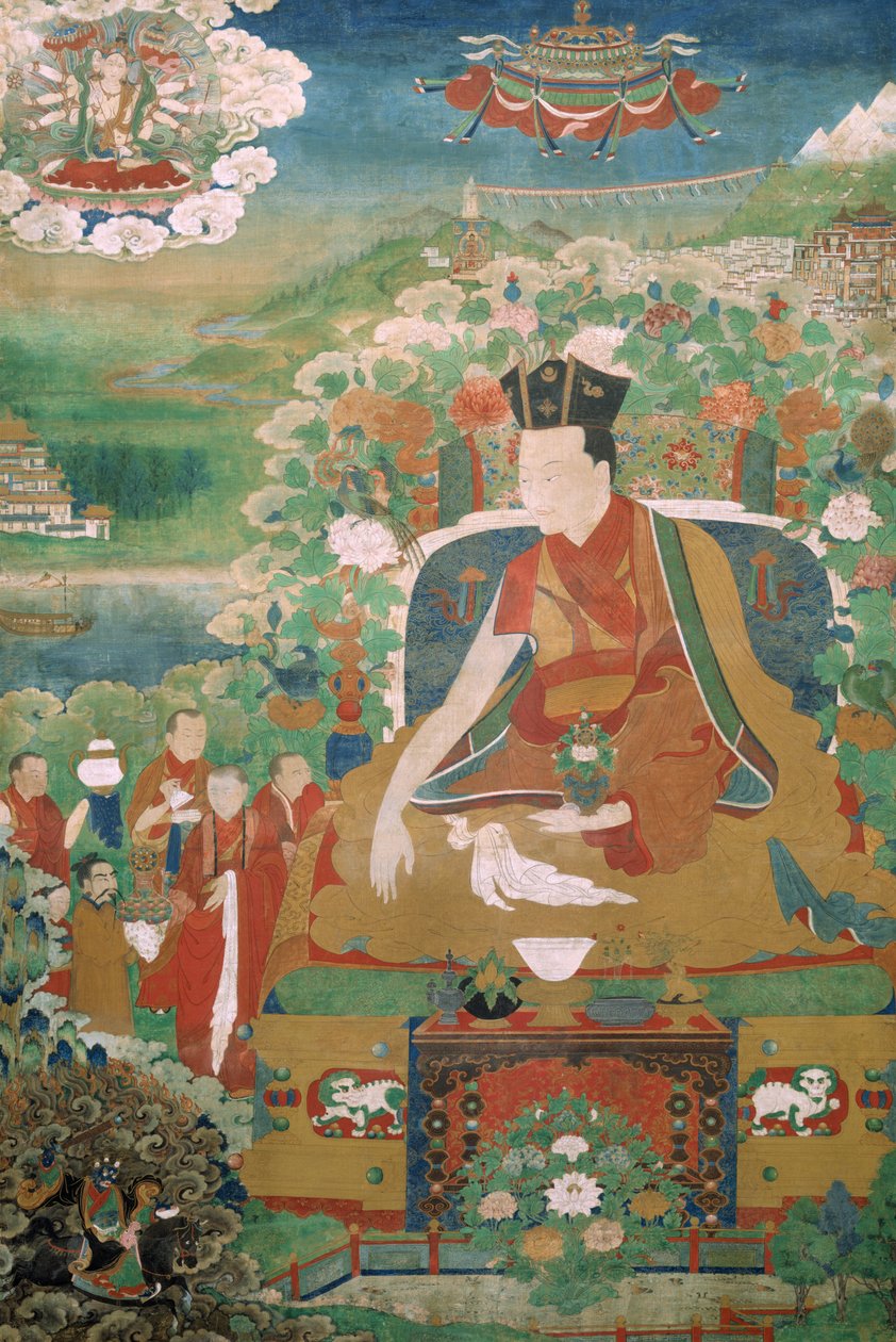 Den niende Karmapa, Wangchug Dorje av Unbekannt Unbekannt