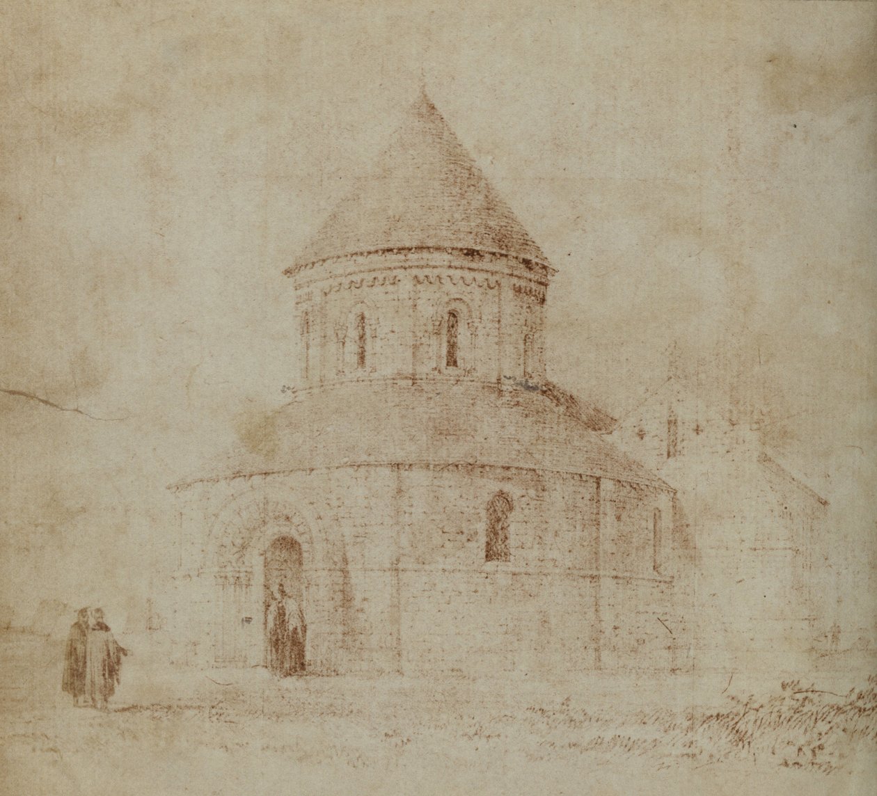 Ukjent produsent, britisk - Church of the Holy Grave and Saint Andrew, Cambridge. av Unbekannt Unbekannt