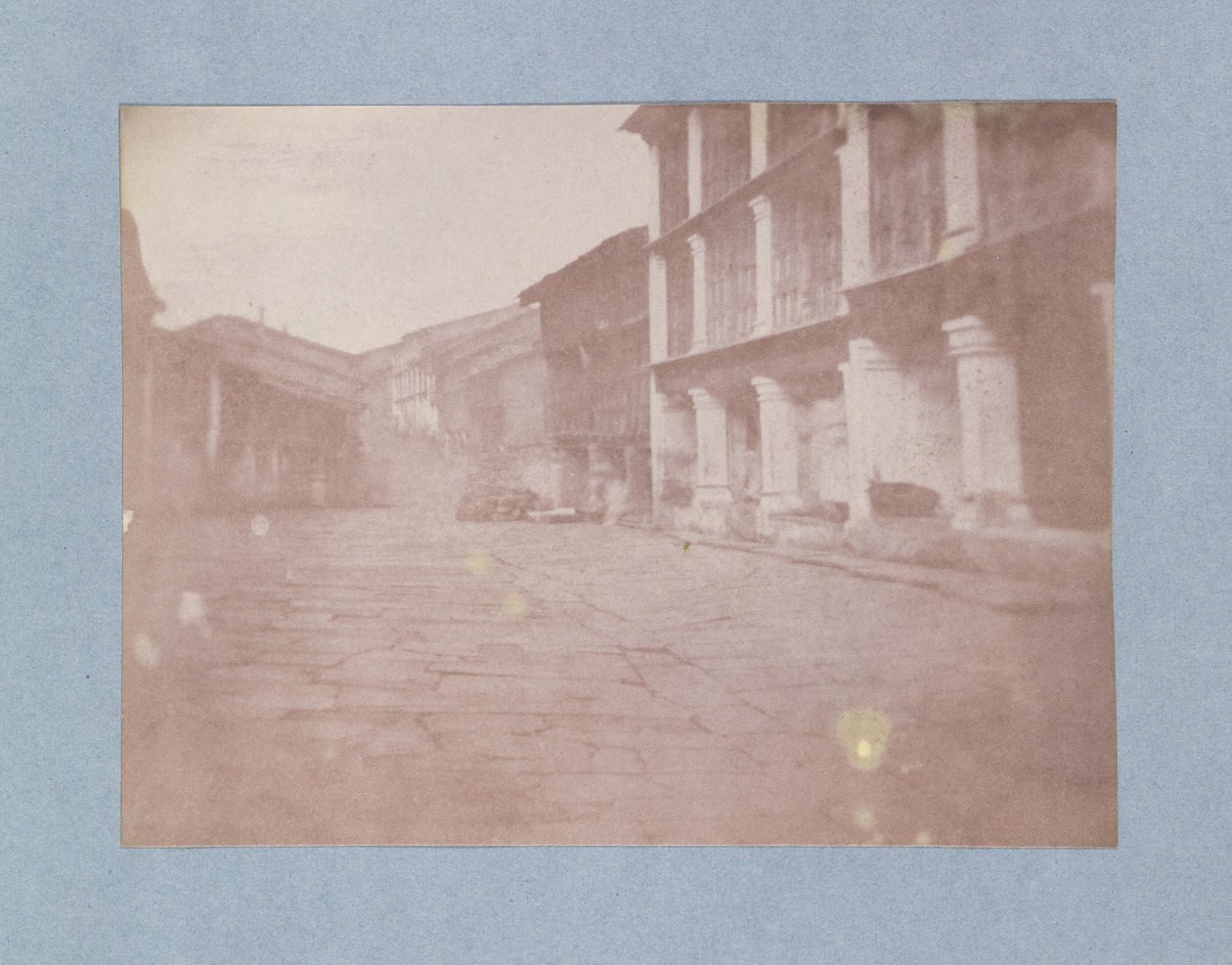 Ukjent produsent, britisk, aktivt India ca 1843 - (Street Scene, India) av Unbekannt Unbekannt