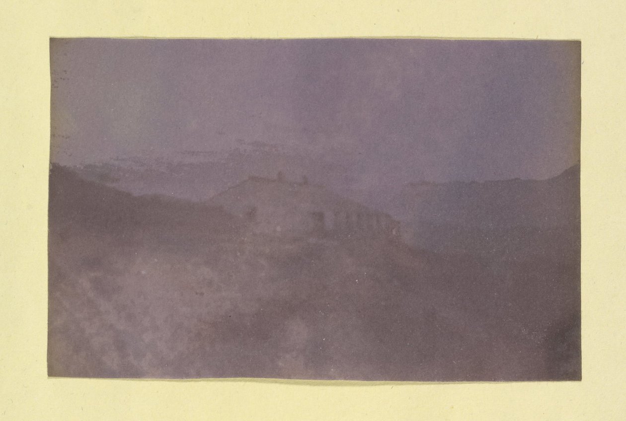 Ukjent produsent, britisk, aktivt India ca 1843 - (View of a House, India) av Unbekannt Unbekannt