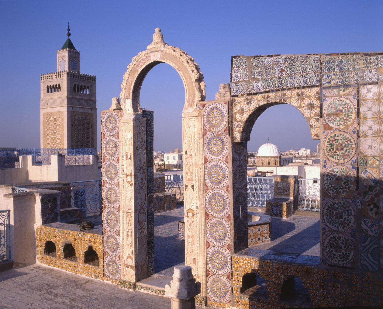 Utsikt over Tunis fra Palais d
