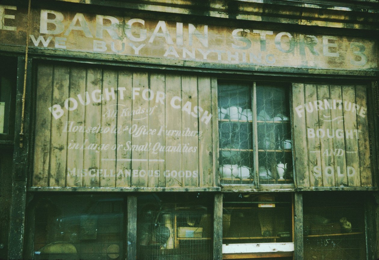 We Buy Anything, Euston, 1966 av Unbekannt Unbekannt