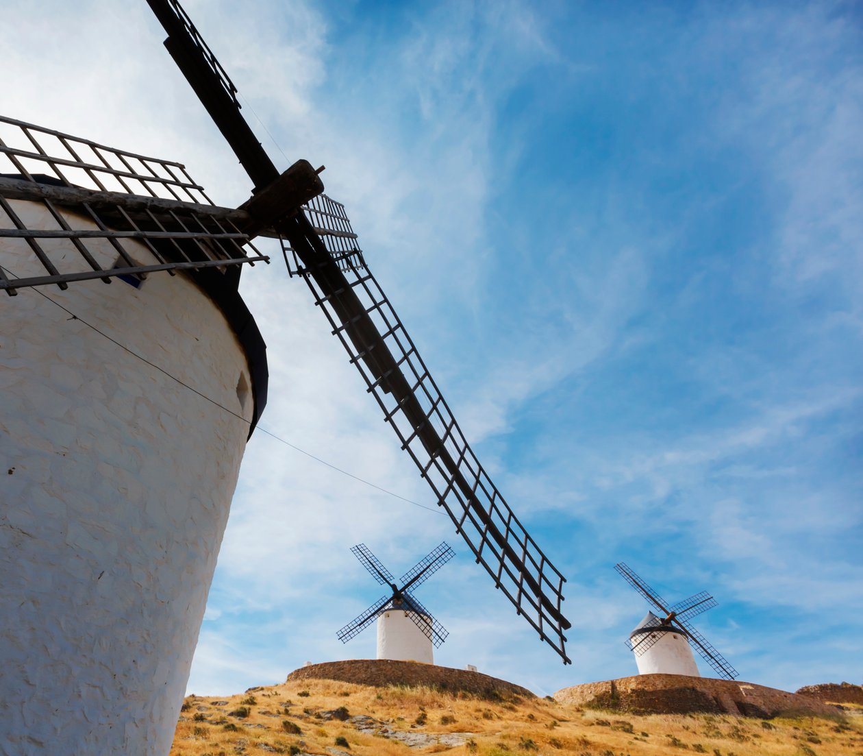 Vindmøller, Consuegra, Spania av Unbekannt Unbekannt