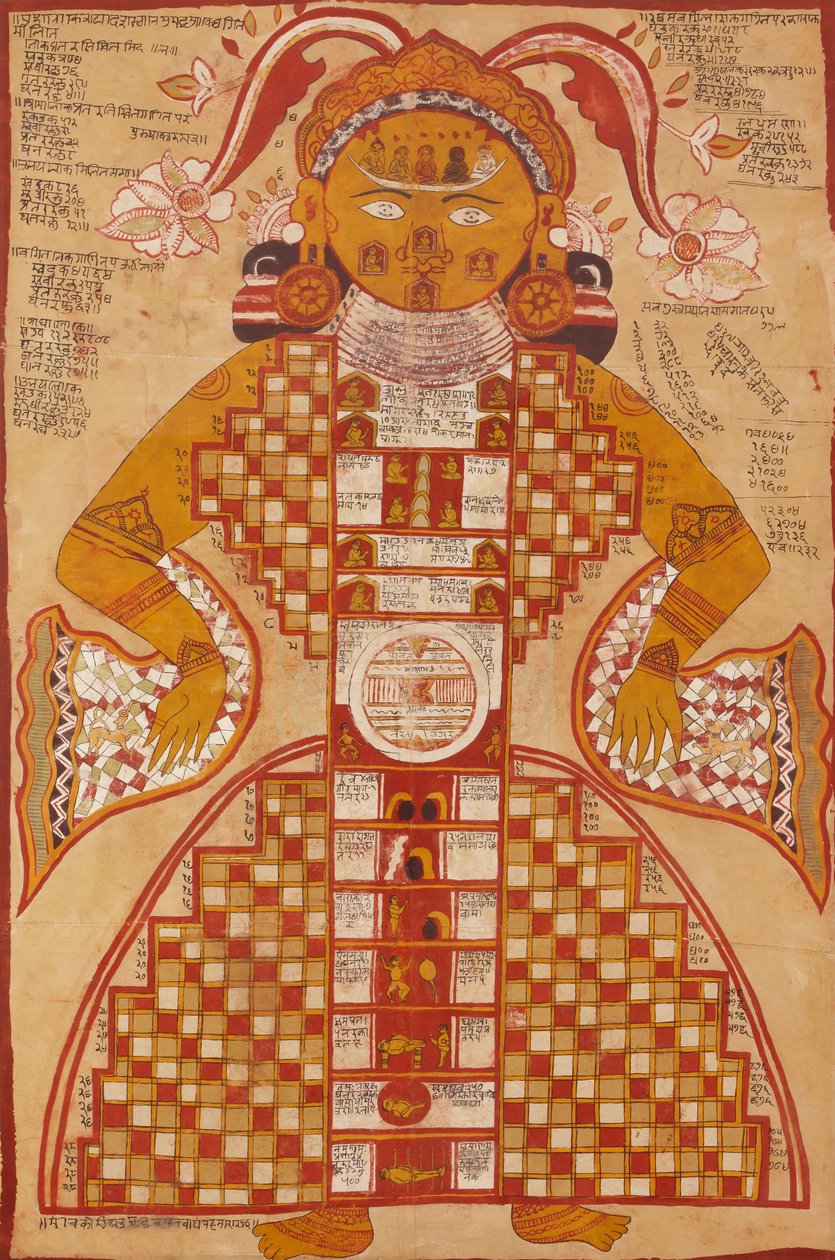 Yantra maleri av Unbekannt Unbekannt