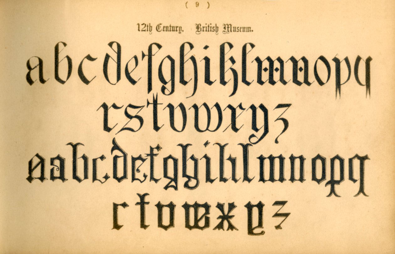 1100-tallet. British Museum, 1862 av Unbekannt