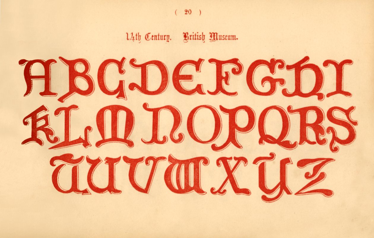 1300-tallet. British Museum, 1862 av Unbekannt