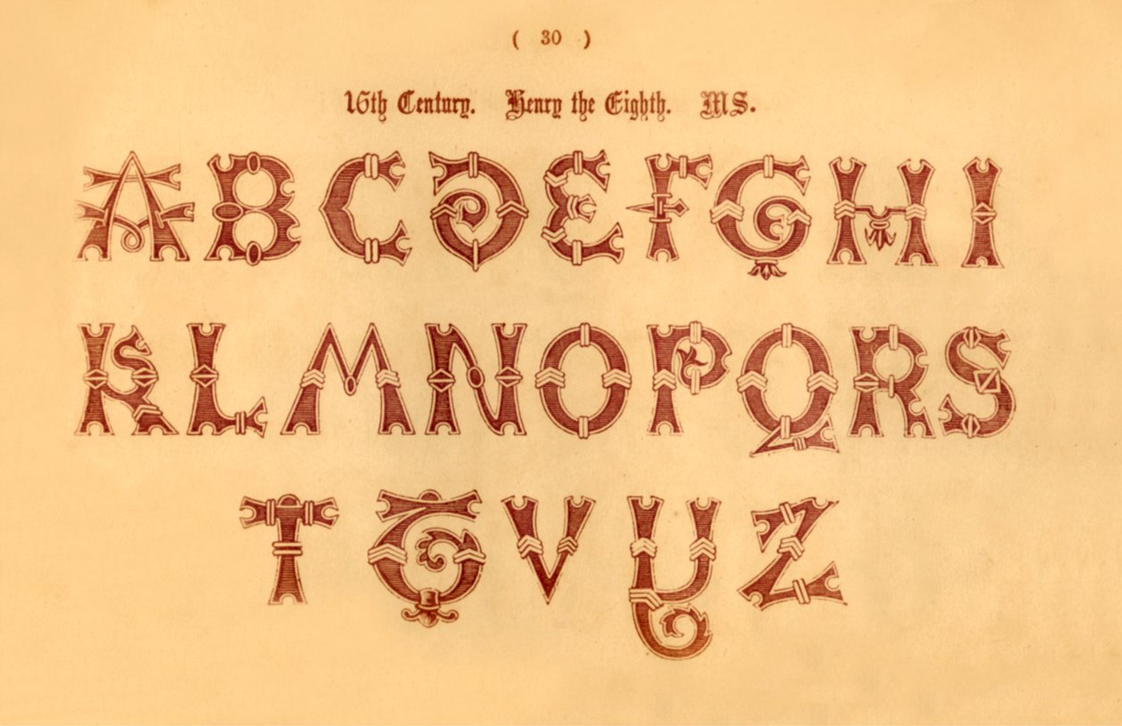 Det 16. århundre. Henrik den åttende. MS., 1862 av Unbekannt