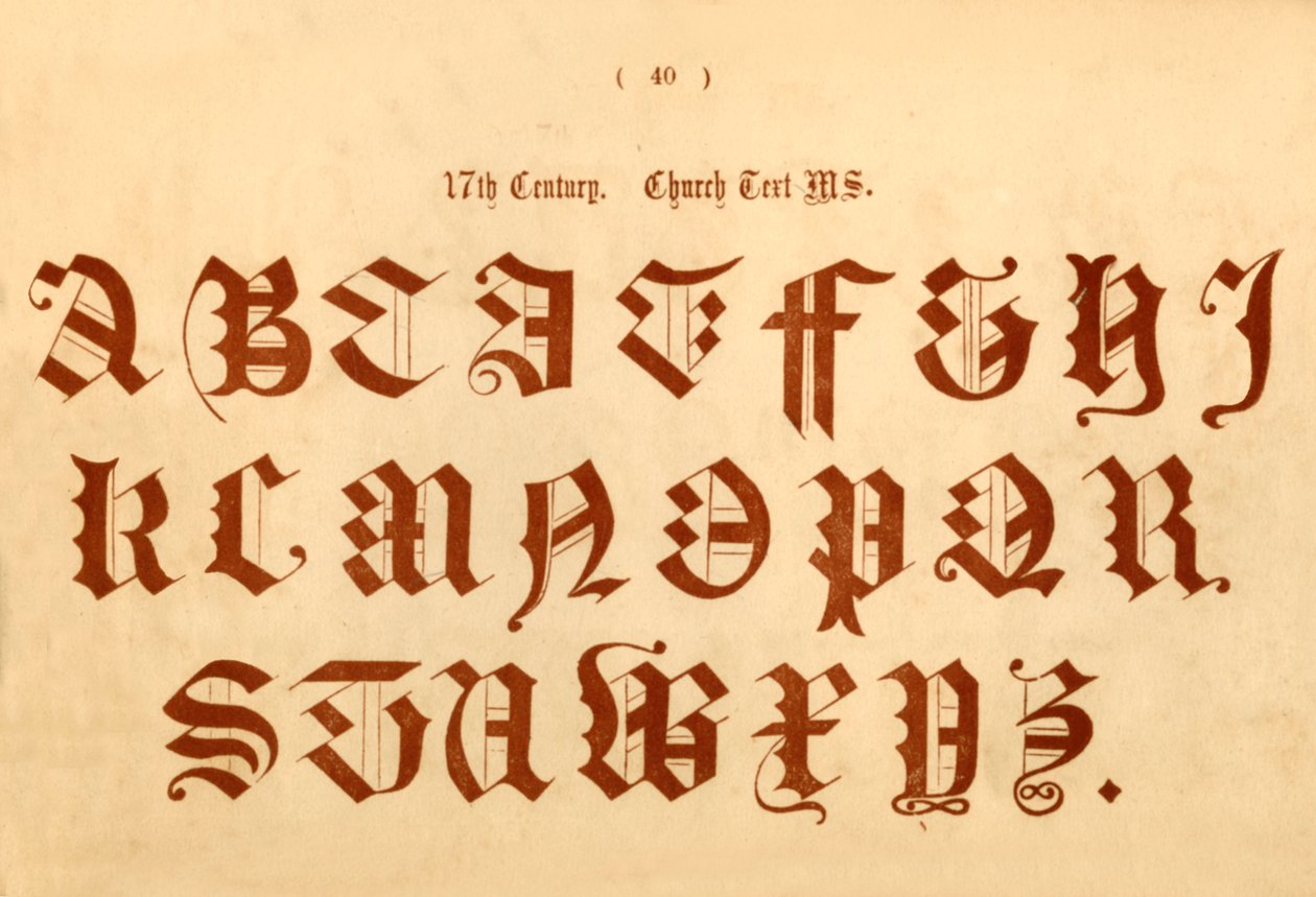 17. århundre. Kirketekst MS., 1862 av Unbekannt