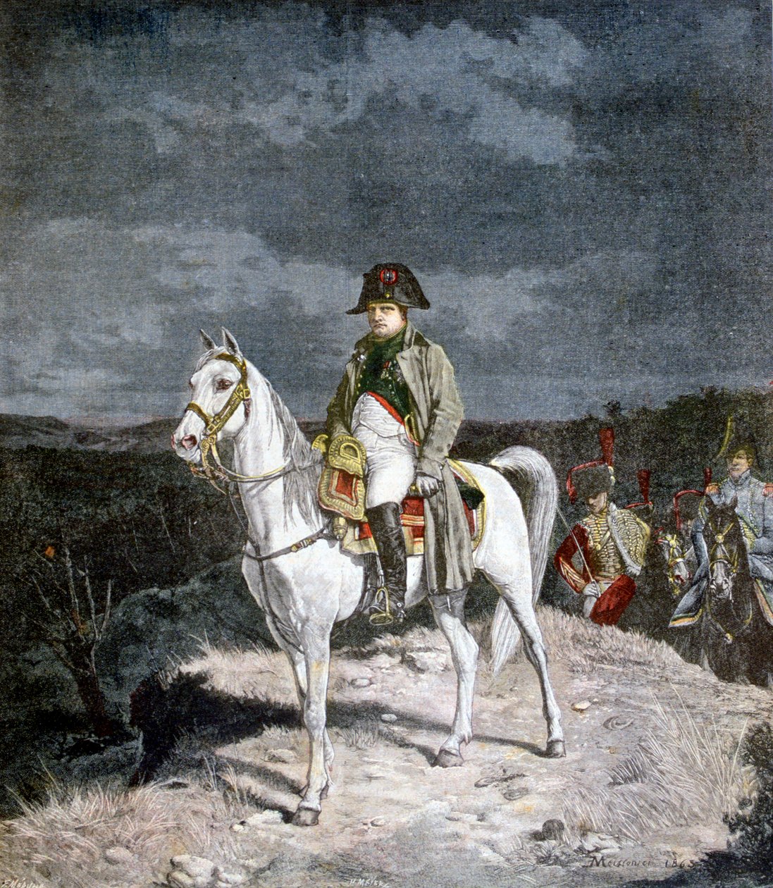 1814, fra Le Petit Journal, 28. februar 1891 av Unbekannt