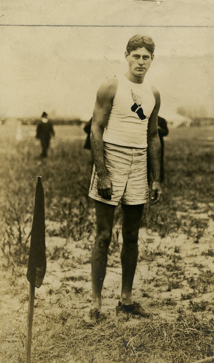 OL 1904- Uidentifisert medlem av New York Athletic Club Team (muligens Samuel Symington Jones) av Unbekannt