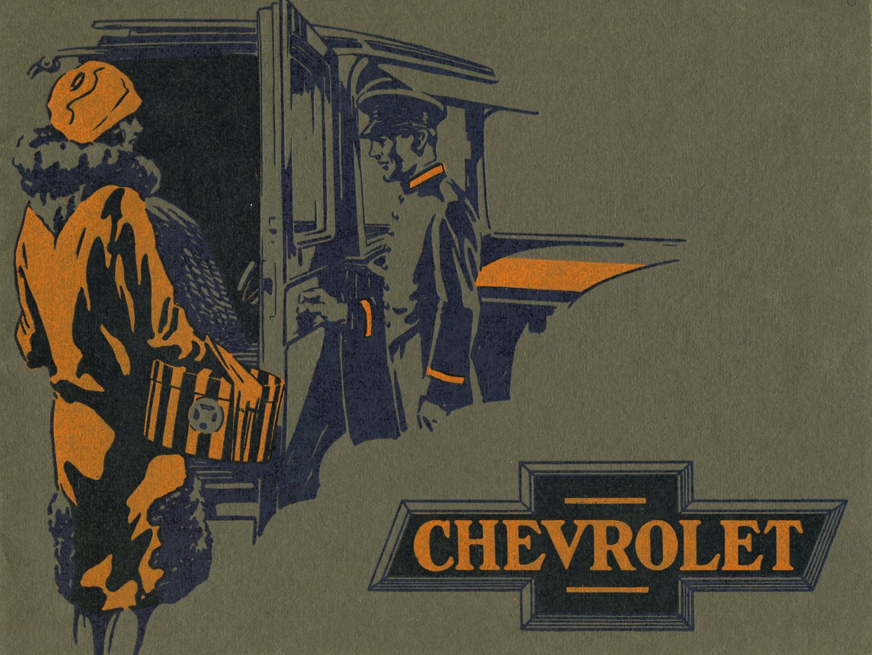 1928 Chevrolet salgsbrosjyre. av Unbekannt