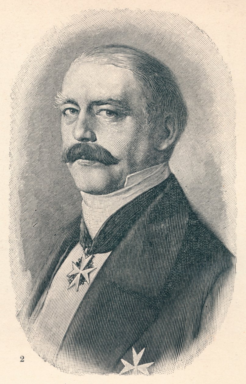 2 - Otto Von Bismarck i fire stadier av karrieren, 1907 av Unbekannt