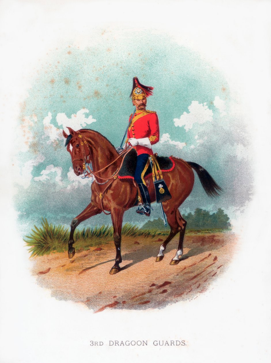 3rd Dragon Guards, 1888 av Unbekannt
